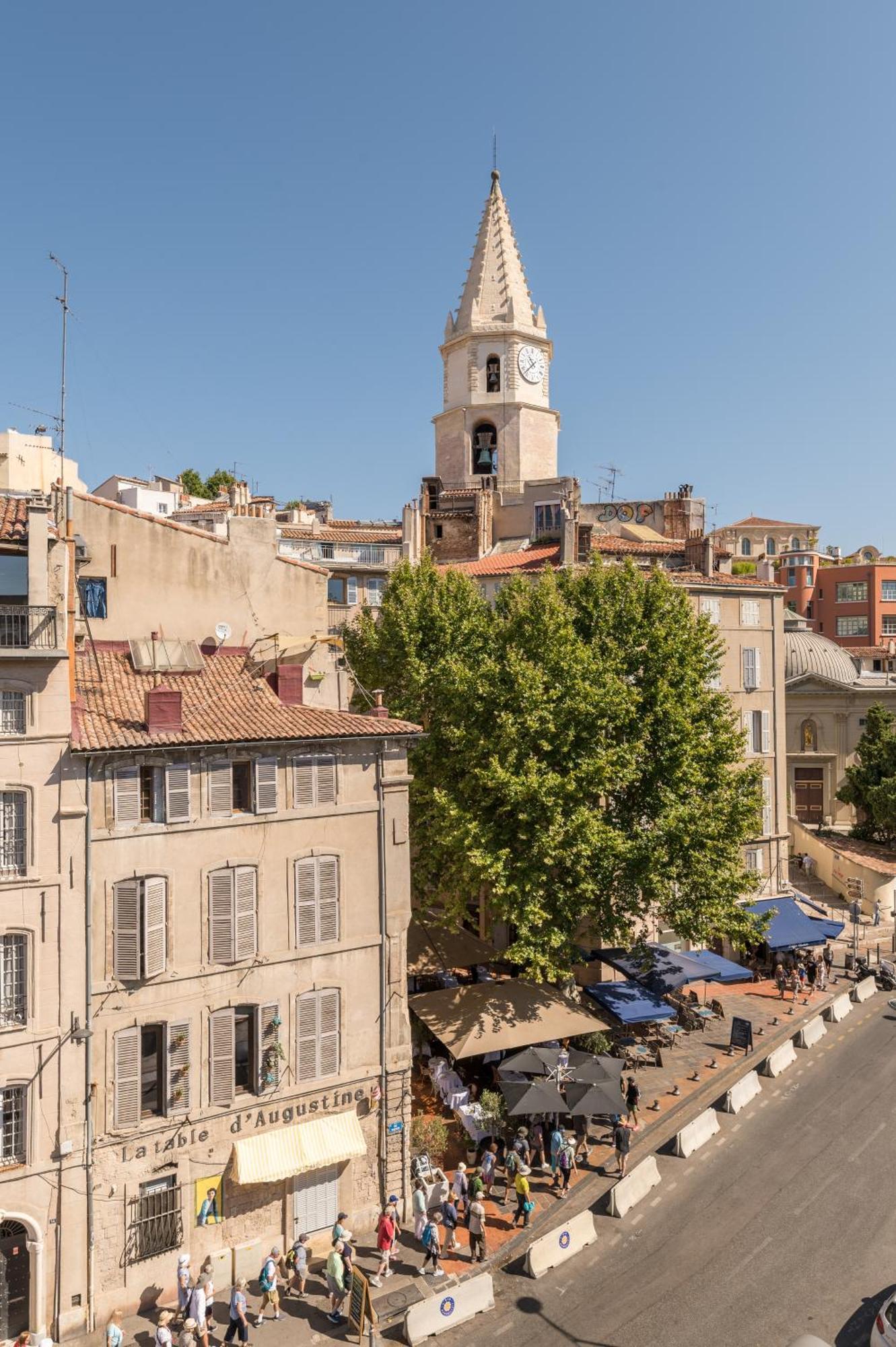 Appartement Splendide Vue Sur Nd De La Garde Et Le Vieux Port à Marseille Extérieur photo